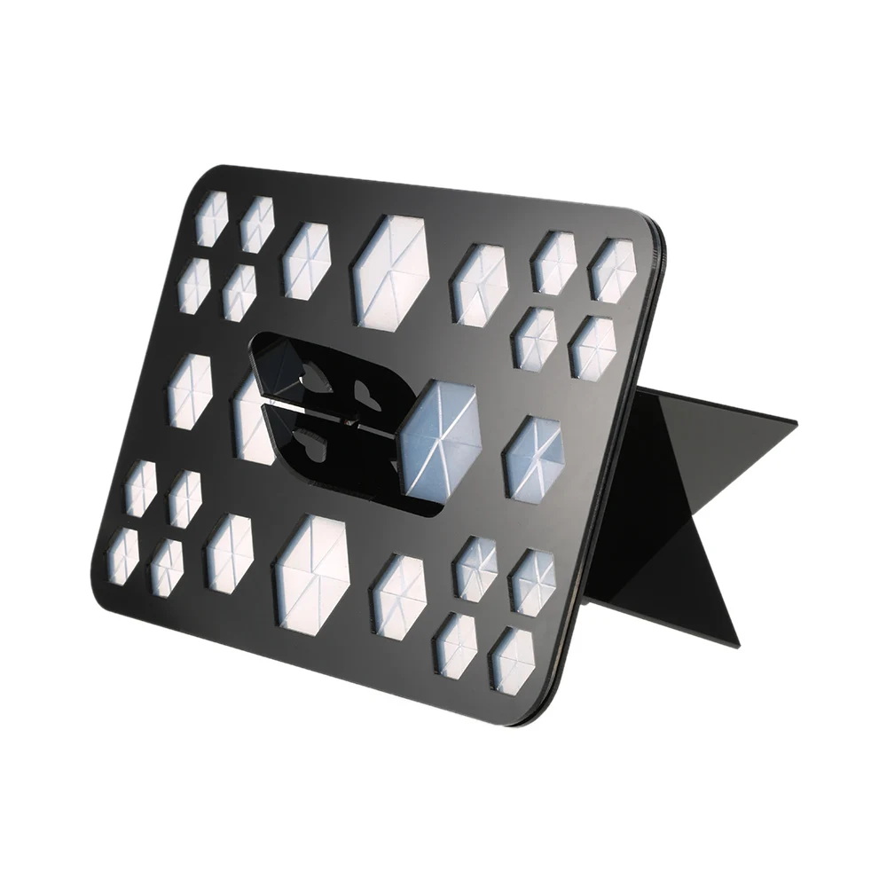 

26 Hole Makeup Brush Drying Rack Dry Brushes Holder Makeup Brush Tower Tree Air Drying Cosmetic Brush Organizer Stand Tool
