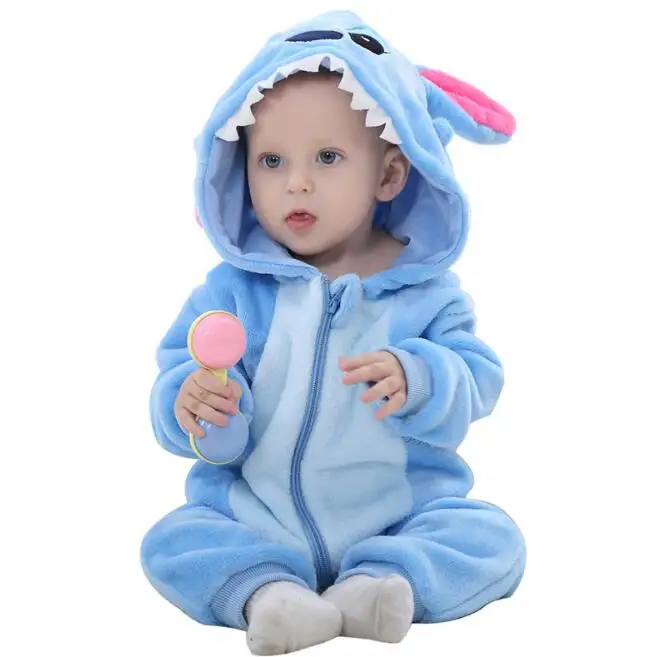 Фланелевый комбинезон унисекс для малышей; комбинезон с животными; пижамный комплект; флисовый комбинезон для малышей; Пижама для новорожденных; Размеры 4T