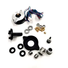  Funssor  3D printer  direct Galileo Extruder Kit dual drive gear SLS  pritned parts set 