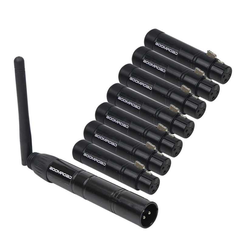 1T and 7R Dmx беспроводной Dmx диммер 2,4G Dmx светильник управления беспроводной DMX512 передатчик приемник управления Лер для лазерного сценический светильник ing Effect - Цвет: 1T and 7R
