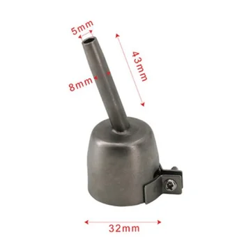

5/8mm Stainless Steel Hot Air Gun Round Nozzle welding tip For Plastic Welding gun
