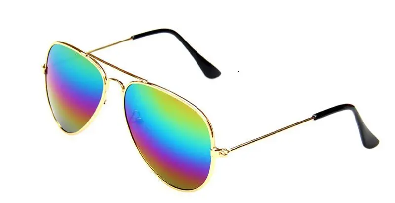 3GoldColor Классические модные детские солнцезащитные очки для мальчиков и девочек, винтажные градиентные солнцезащитные очки Uv400 Oculos De Sol Feminino - Цвет линз: 3GoldColor