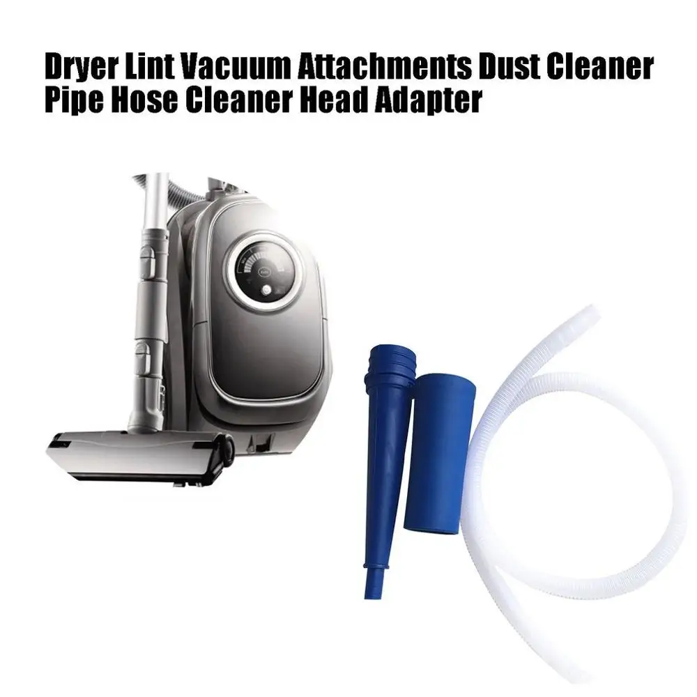 Universal Dryer Lint Vacuum Attachments Dust Cleaner Pipe Vacuum Hose Cleaner Head Adapter for Washing Machine