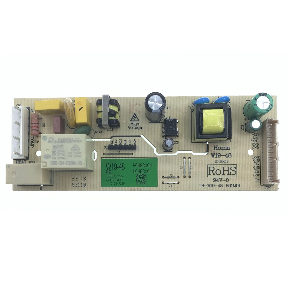 Homa W1948 Magic Chef Refrigerator / Fridge Main PCB Power Control Board for HMDR1000BE HMDR1000WE