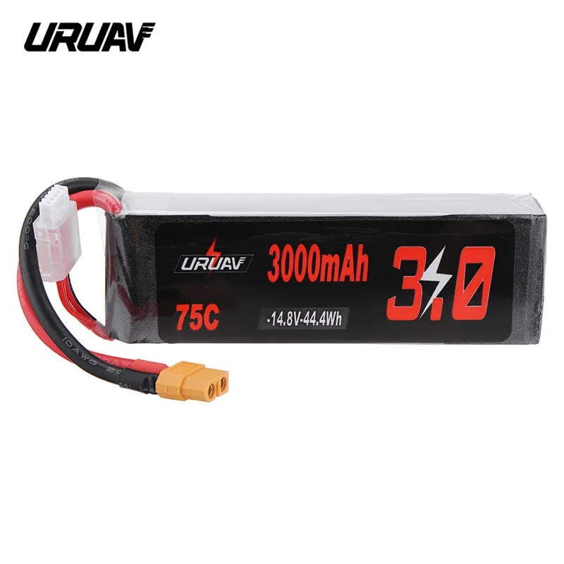 Оригинальный URUAV 22 2 V 6000 мА/ч 75C 6S Lipo Батарея XT60 разъем для 600 700 800 RC вертолет DIY
