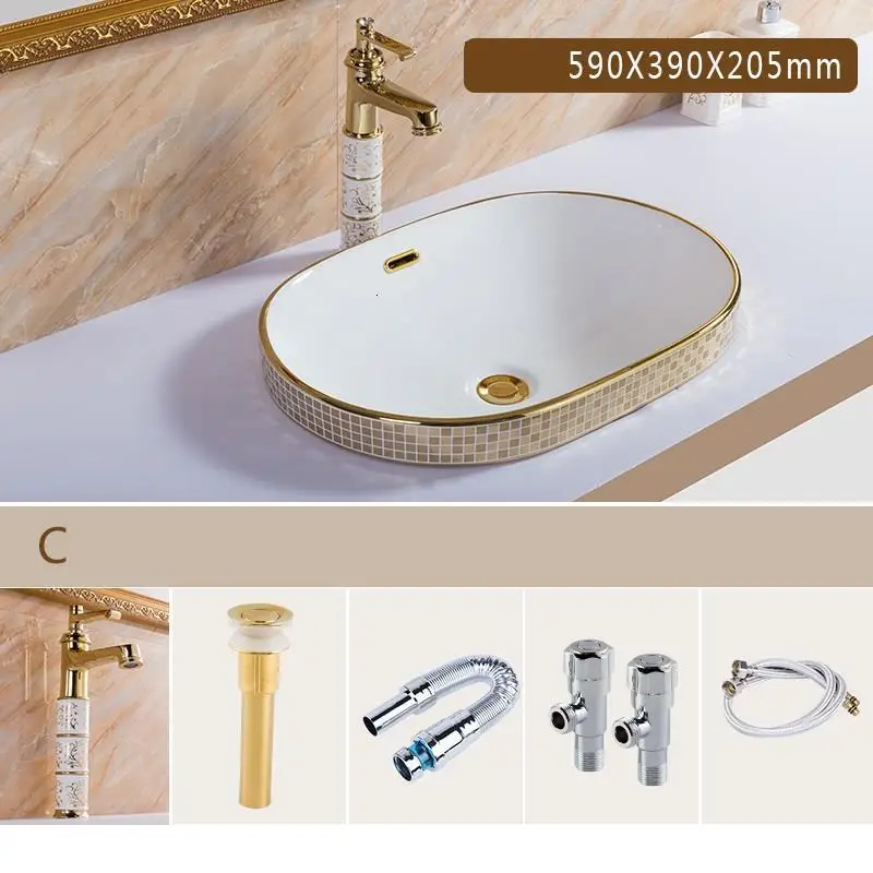 Number 12 Bagno Lavatorio Wasbak чаша Fregadero Umywalka Lavabo Sobre Encimera Evier De Pia Ванная Комната Раковина Куба Banheiro умывальник - Цвет: Number 12
