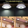Super Bright Cob Under Cabinet Light 3W LED Wireless Remote Control Dimmable Wardrobe Night Lamp Home Bedroom Closet Kitchen ► Photo 3/6