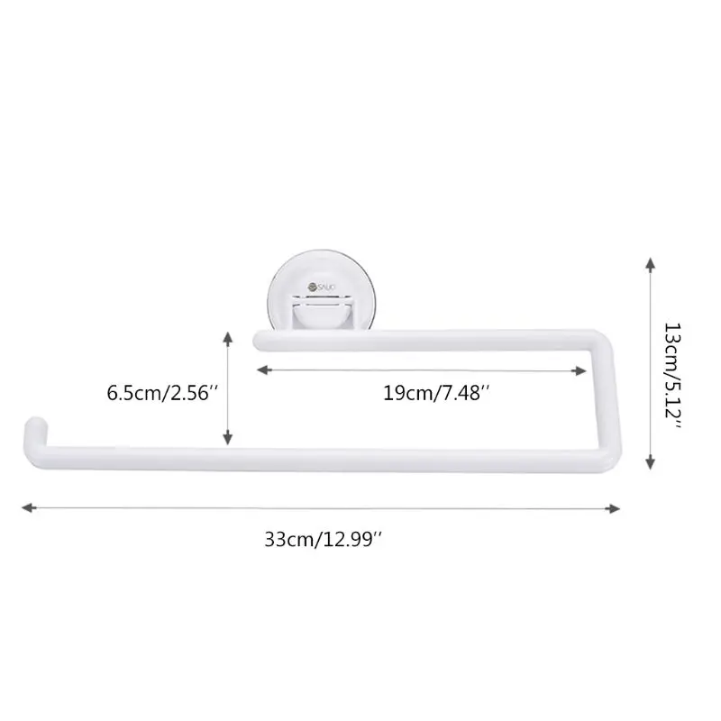 1 шт. кухонная бумажная вешалка для полотенец аксессуары держатель для хранения Вакуумная присоска клейкая Полка для полотенец для ванной настенный держатель для рулона бумаги