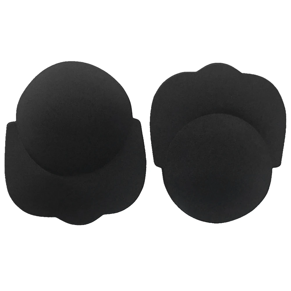 Chest Sticker Silicone Self Adhesive Invisible Portable Inserts Washable Breast Pad Soft Boob Lift Reusable Nipple Cover - Цвет: Черный