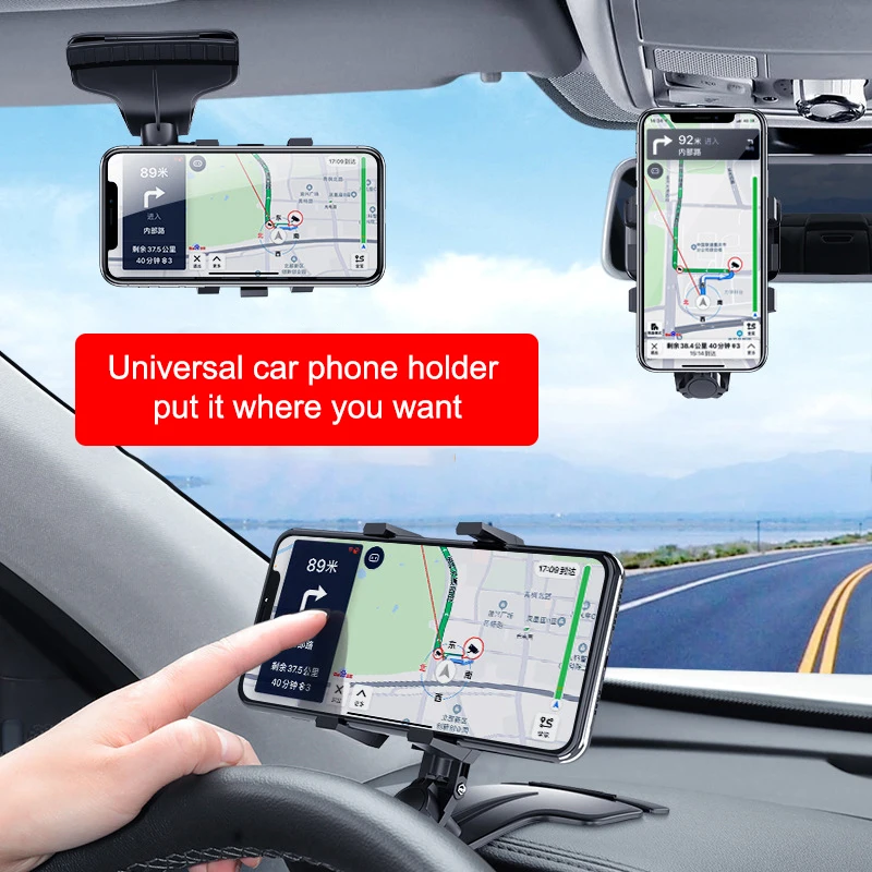 2021 1X Auto Rückspiegelhalterung für Handyhalter Navigationshalterung HEISS 