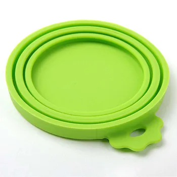 

Round Silicone Pet Can Stretch Lids Bottle Cover Reusable Silicone Dog Food Wrap Keeping Fresh Seal Lids