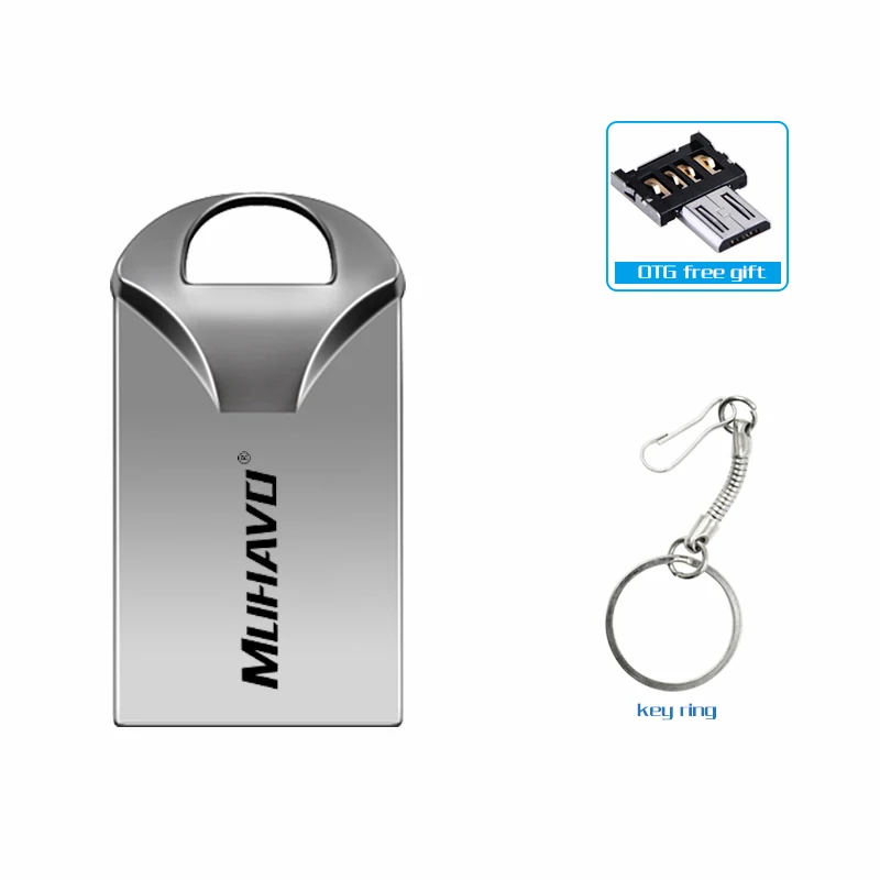 super mini usb flash drive 128gb pen drive 32gb flash drive 2.0  64gb 16gb usb stick memoria Metal pendrive 8GB free custom LOGO