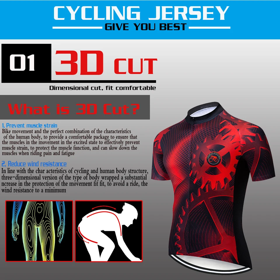 TELEYI gear, 7 цветов, одежда для велоспорта, Джерси, Ropa Ciclismo, мужские летние рубашки для велоспорта, Майки для велоспорта, велосипедные шорты