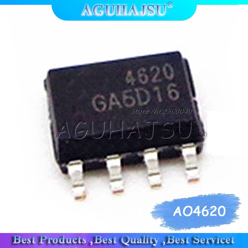 10 шт. AO4354 AO4620 AO4435 AO4822A AO4712 AO4409 AO4407A AO4406A AO4466 SOP 8 Новый оригинал|integrated circuit|circuit integre |