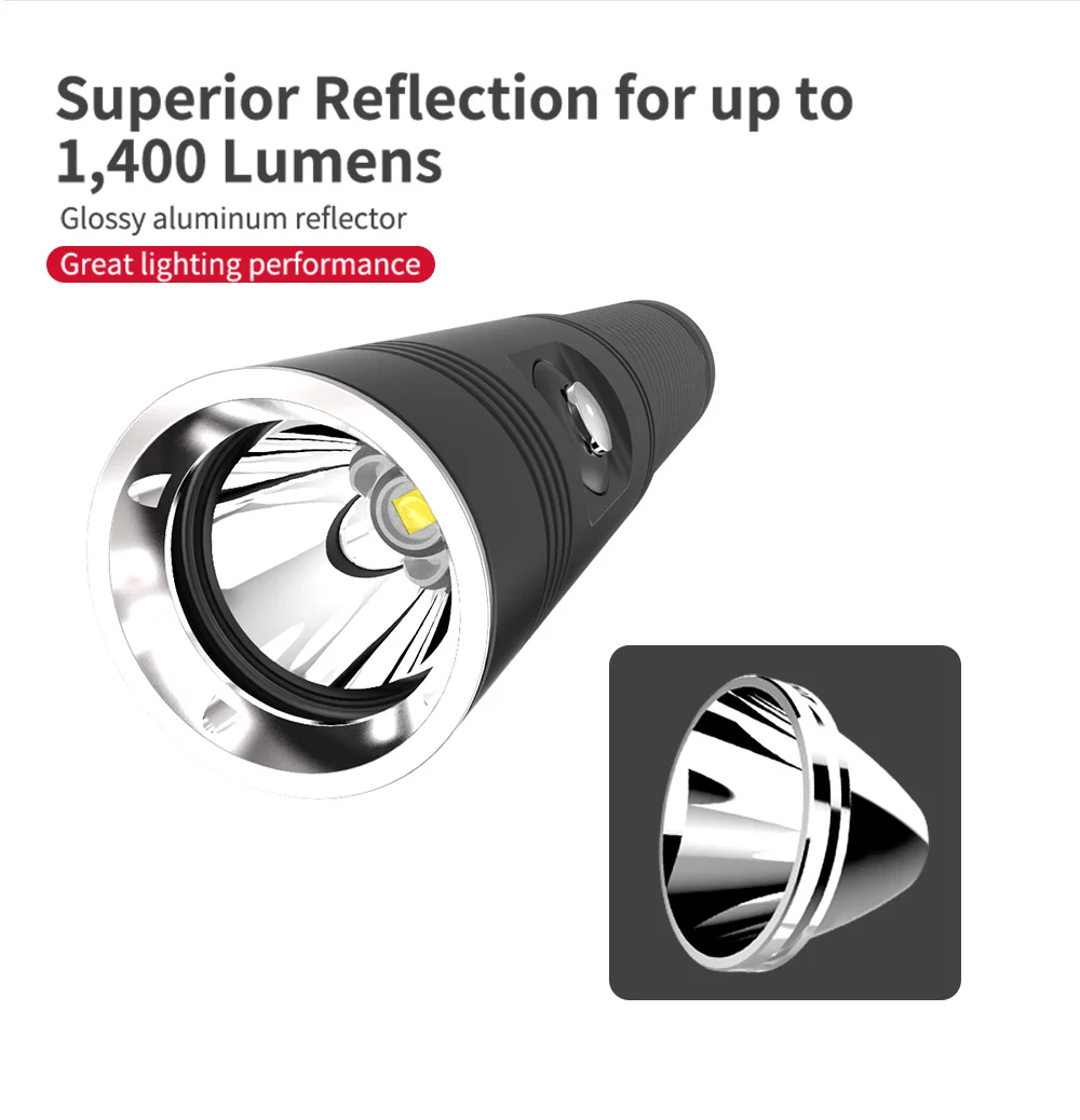 Plus tipo c Luz de Mergulho Luz de Preenchimento Recarregável Mergulho Lanterna Cree 5100mah Tocha Subaquática Lâmpada Estroboscópica V10 Led 8 lanterna recarregável de led cree, 5100mah, tocha