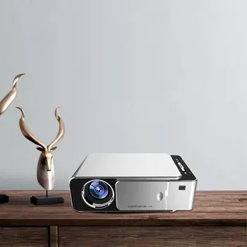 

T6 multi-language WIFI projector 1080P resolution home theater LED portable HD projector nice design small New arrival