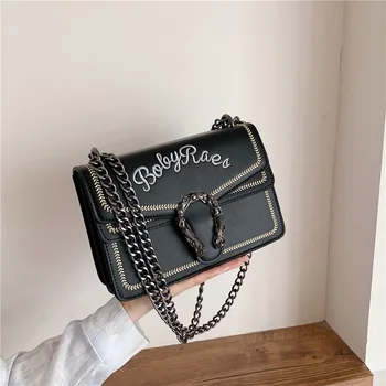 

A Generation of Fat Online Celebrity Bags Female 2020 New Style Korean-style Pu Single-shoulder Crossbody Bag Embroidered Dionys