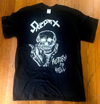 

The Skeptix Return To Hell T Shirt Punk Oi Kbd Uk82 Discharge Crux Blitz
