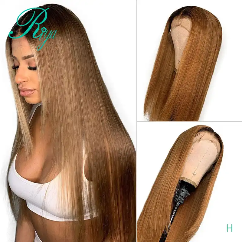 13x6 150 Medovyj Blond 27 Cvetov Pryamye Kruzhevnye Perednie Chelovecheskie Volosy Pariki Dlya Chernyh Zhenshin Preprucked Zakrytie Parik Brazilskie Volosy Remy Aliekspress