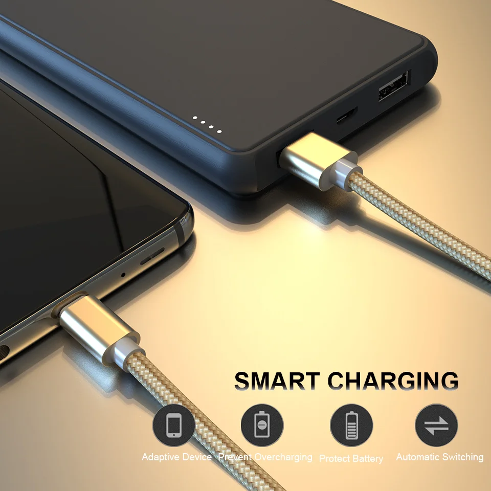 Кабель USB Type C для быстрой зарядки и передачи данных Huawei Mate 20 Pro Xiaomi Mi Mix 3 8 Oneplus 6T 5T