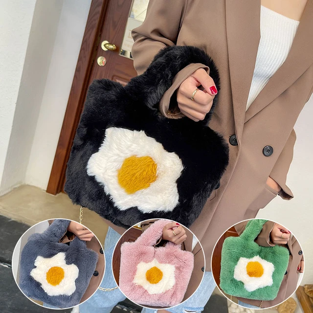 Fried Egg Crossbody Bag 