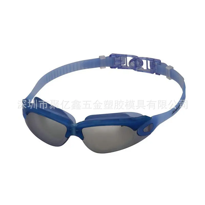 

Manufacturers Supply Plain Glass Adjustable Swimming Glasses Waterproof Anti-fog Adult Goggles Multi-color Choice