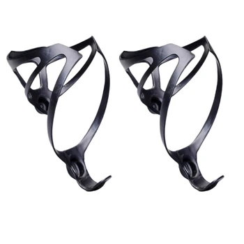 

2PCS Full Carbon Fiber Water MTB Road Bike Bottle Cage Lightweight Bike Bottle Holder Bicycle Accessories