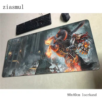 

darksiders padmouse 900x400x3mm gaming mousepad game wrist rest mouse pad gamer computer desk New arrival mat notbook mousemat