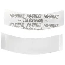 Не-shine hair пряди для торговля 36 шт./лот, 7,6 см x 2,2 см; склоны отсутствуют-блеск лента для накладки/мужской парик