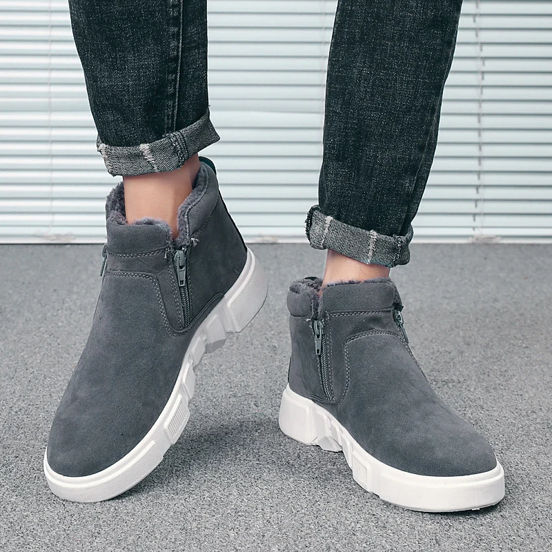 Новинка 2019 модная зимняя брендовая мужская обувь уличные удобные индивидуальные