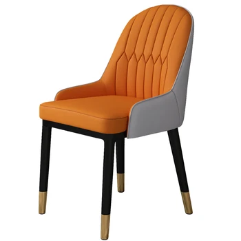 

Northern Europe Light Luxury Dining Chair Modern Simple Family Restaurant Chair Chair Chair Chair Back Chair Discussion Nail Cof