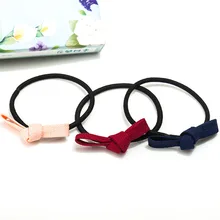 Южная Корея Корейский стиль бант волос кольцо для завязывания волос повязка на голову детский головной убор аксессуары для волос 2 юаней магазин