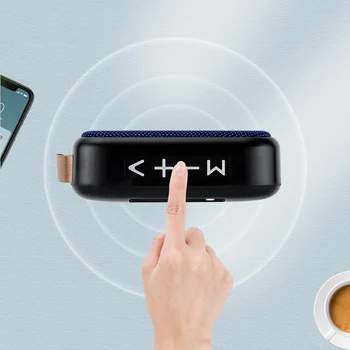 

Wireless Audio Speaker Bluetooth Portable Speaker Bass Stereo Sound Memory Stick/TF Card Music