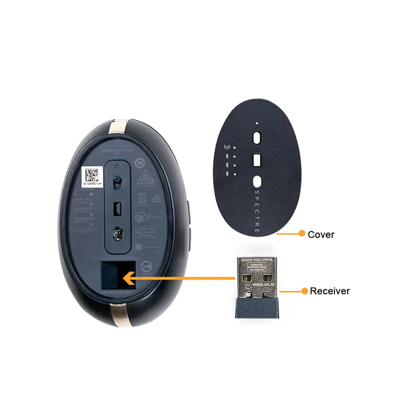 Hp мышь bluetooth беспроводная мышь Spectre аккумуляторная беспроводная 700 1600 dpi USB оптическая компьютерная игровая мышь для ноутбука hp