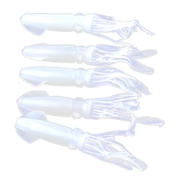 

5Pcs Luminous Squid Bait Software Squid Color Squid Bait Software Lure Bait Artificial Bait Fake Bait