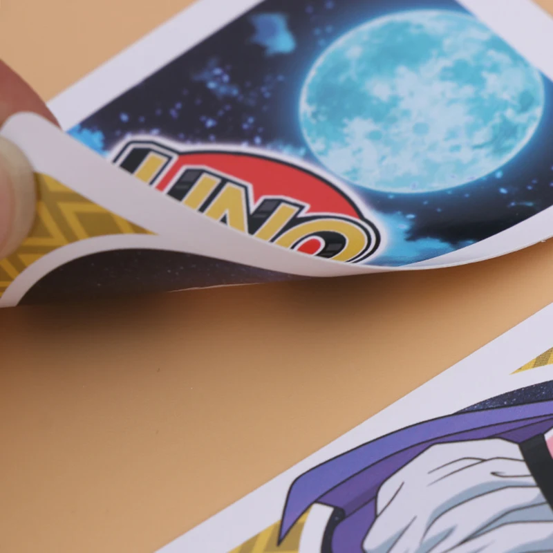 UNO Anime Naruto One Piece Dragon Ball Z Demon Slayer Puzzle Games Cards Family Funny Entertainment Board Game Fun Poker Toys