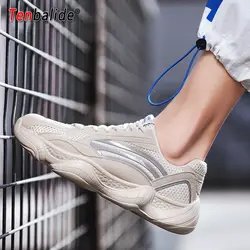 Удобная сетчатая ткань Спортивная обувь для ходьбы дышащие, для активного отдыха и спорта; мужские кроссовки; кроссовки для бега мужские