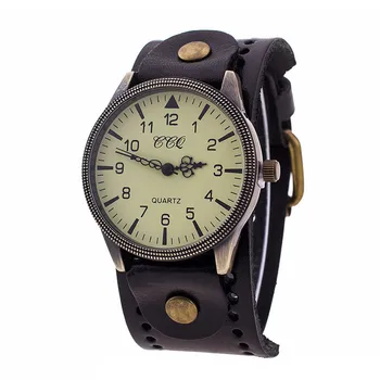 

Cowhide Quartz Watch Men Fashion CCQ Brand Leather Vintage Watch Men Women Wristwatch Quartz relogio masculino часы мужские