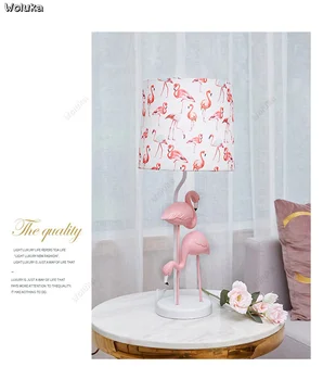 

Flamingo table lamp decoration home bedroom bedside lamp wedding gift wedding decorations CD50 W07