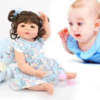 

Classic Handmade Simulated Doll Set Vinyl Cotton Real-born Infant Toys Non-toxic, Wear-resistant and Environmental doll