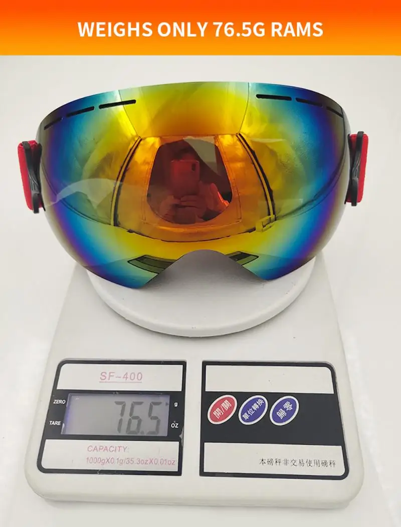 2020 ski goggles double layers UV Anti-fog Big Ski Mask Glasses Skiing Snow Mask Snowboard Goggles Men Women Ski Eyewear