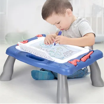 

Multifunction Big Size Magnetic Drawing Board Desk Toys Painting Doodle Games Writing Table Educational Toy For Children Gift