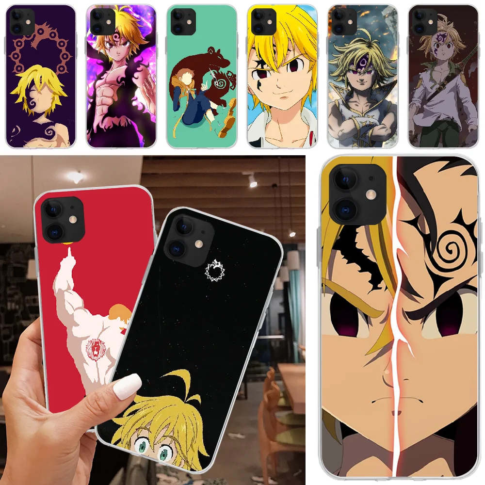 Роскошный чехол для телефона bylove Seven Deadly Sins сделай сам iPhone 5C 5 5S SE 7 8 plus X XS XR MAX 11 pro Pro