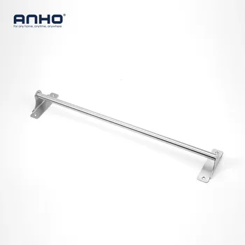

Simple Stainless Steel Sanding Nailing Wall Bathroom Room Fitting Room Kitchen Towel Rack Single Rod Bsm-0520d