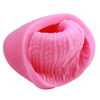 

3D Pink Stumps Silicone Molds DIY Crafts Candles Soap Plaster Mold