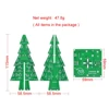 TZT  Three-Dimensional 3D Christmas Tree LED DIY Kit Red/Green/Yellow LED Flash Circuit Kit Electronic Fun Suite ► Photo 2/6