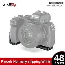 SmallRig – plaque de montage vlog pour Nikon Z50, Plate-forme de caméra avec support de chaussure froide pour Microphone ou lumière 2525