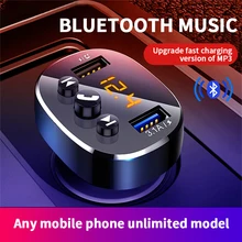 Mp3-Player Audio-Receiver Car-Kit Fm-Transmitter Fm Modulator Fast-Charger Handsfree Car