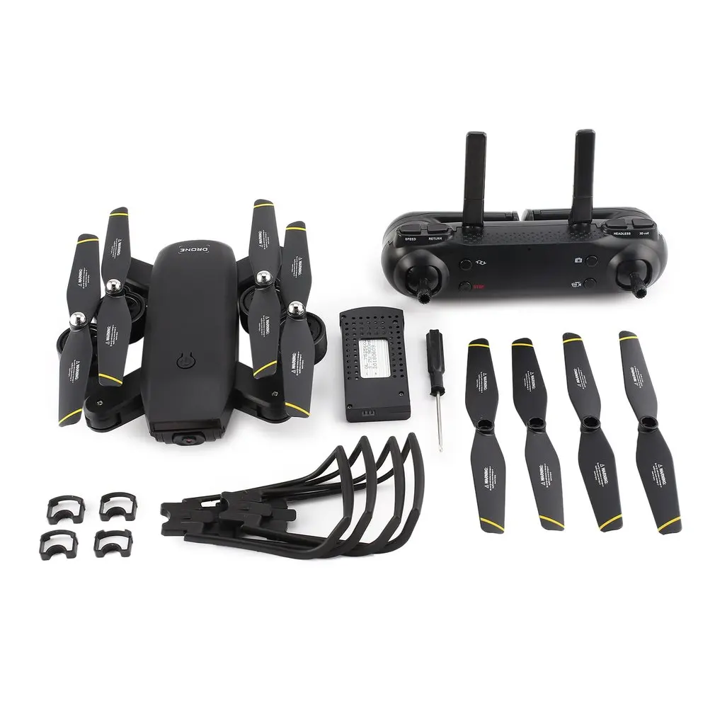 SG700 2,4G Радиоуправляемый Дрон складной Квадрокоптер с 720P HD Wifi FPV камерой оптическое позиционирование потока высота удержания Безголовый режим игрушки
