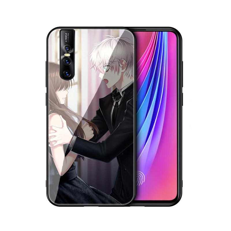 EWAU мистический Посланник Ray Saeran маршрут закаленное Стекло телефон крышка для Vivo V9 Y85 Y89 V15 Y17 Y93 Y95 Y91 Y91C